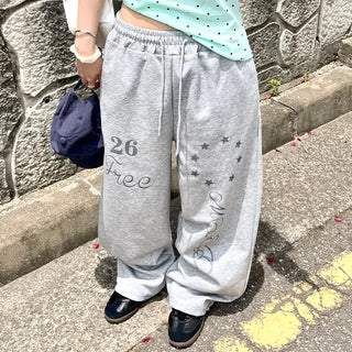 Double cross sweat pants