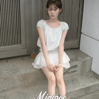 Cush Check Blouse