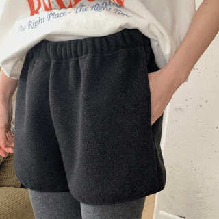 Steen Wool Short Elastic Pants