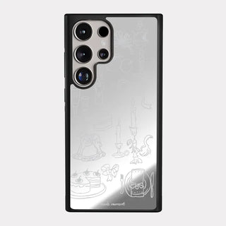 holiday table iPhone 17 Pro mirror bumper case