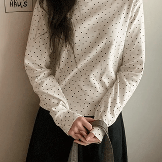 Firenze Star Print Turtleneck Tee