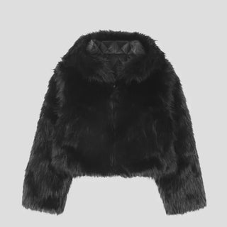 Crop Fur Jacket