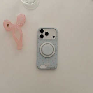 tiny rose garden iPhone MagSafe Grip Talk Holder Epoxy