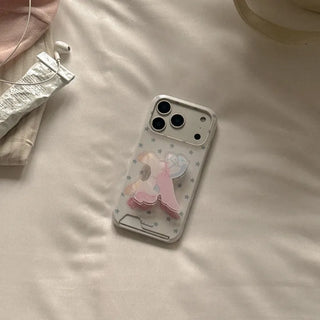 Dreamy Pony iPhone 17 Pro Card Holder Hard Case