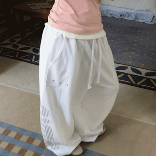 Side Rose Hotfix Pants