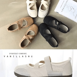 Mumu Mesh Velcro Mary Jane Platform Sneakers