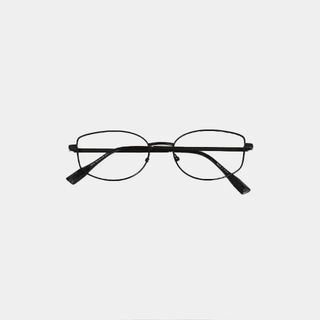 Haren Geek Chic Square Metal Glasses