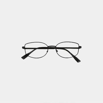 Haren Geek Chic Square Metal Glasses