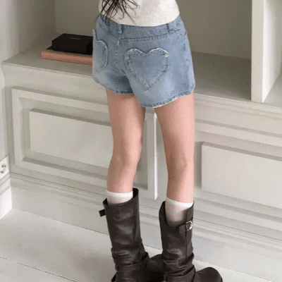Carbin Heart Shorts
