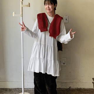 Karami Layered Frill Dress