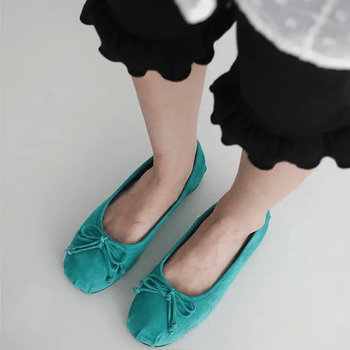 Tutua Colorful Ribbon Flat Shoes