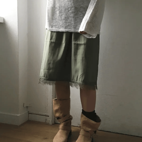 Aaron Lace Midi Skirt (2 colors)