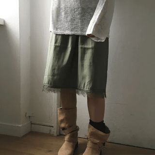Aaron Lace Midi Skirt (2 colors)