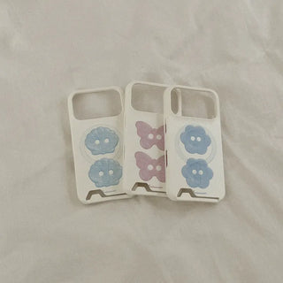 Puff Shell iPhone 17 Pro Card Holder Hard Case