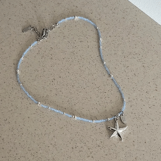 Starfish bead necklace