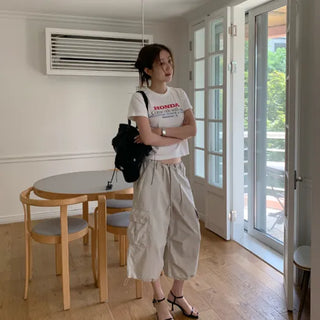 Thunder Nylon Bermuda Track Pants