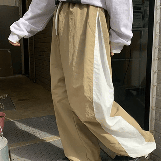 Cocoma Side Color Block String Pants
