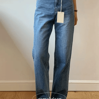 **Restock**  Jennet Summer Ring Yarn SemiWide Deep Blue Denim