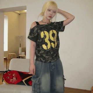 1997 One Shoulder T-Shirt