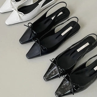 Ride Buckle Slingbacks