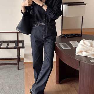 Cold raw denim