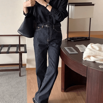 Cold raw denim