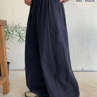 Latika Cut-out Elastic Balloon Wide Pants