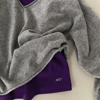 Toy Wool V-Neck Knit