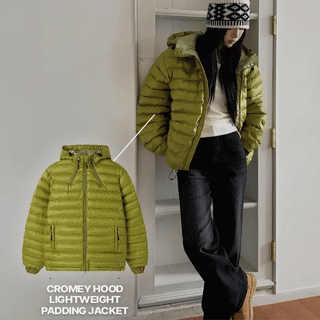 Chromi Hooded Lightweight Padded Jacket