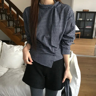 If You Slit Tie Blouse