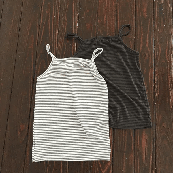 Ver Striped Sleeveless Top (2 colors)