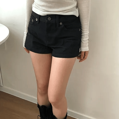 Kino Raw Denim Shorts