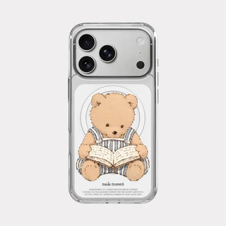warm pages MagSafe Clear Jelly Hard Phone Case iPhone 17 Pro