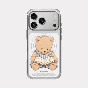 warm pages MagSafe Clear Jelly Hard Phone Case iPhone 17 Pro