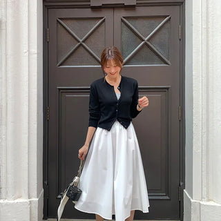 Pure Flare Banding Skirt