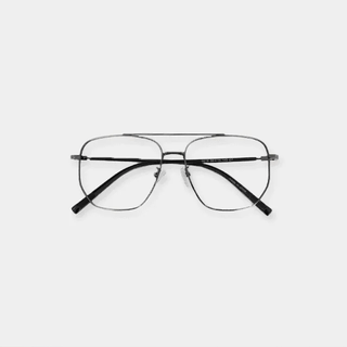 Owned Square Metal Retro Glasses