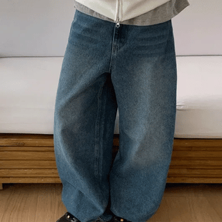 Shandf Wide Denim Pants