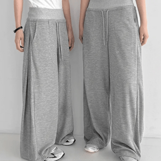Ponye Folding Wide Training Sweatpants