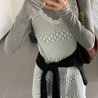 Cos Layered Scallop Knit