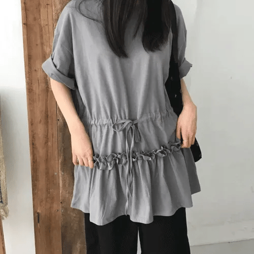 Aro Frill Short Sleeve Tee (3 colors)
