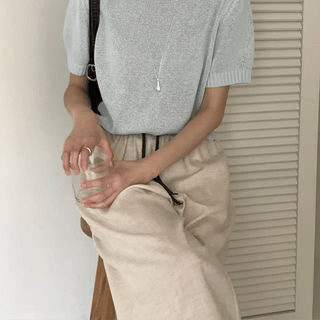 Rite Soft Boucle Puff Short Sleeve Knit