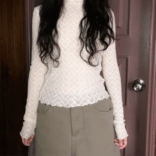 Lace Wrap T-shirt
