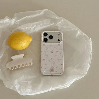 Petite Bloom MagSafe Card Phone Case for iPhone 17 Pro Hard