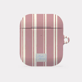 Autumn Cotton Stripe AirPods 1 & 2 Hard Case