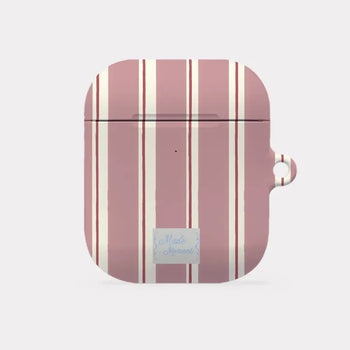 Autumn Cotton Stripe AirPods 1 & 2 Hard Case