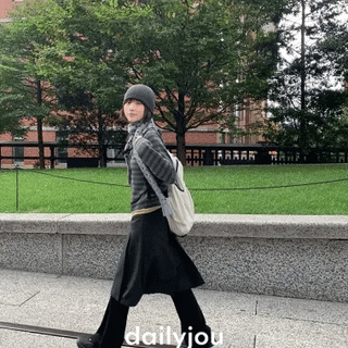 Brielle Pleated Midi Skirt