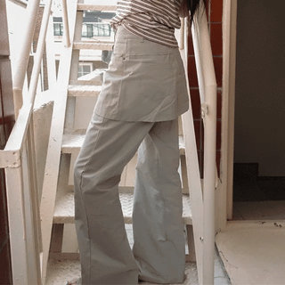 Iani Layered Standard Cotton Pants