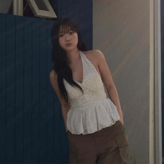 Chewing Layered Button Sleeveless Top