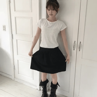 Annie Flower Layered Top