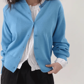 Alea Round Knit Cardigan
